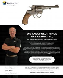 The Rev Marketing Team builds long lasting relationships with the firearms industry while developing a marketing plan and strategies to enhance growth online and in communities around servicing the firearms industry.