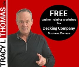 RevMarketing offers Decking Business Owners Free Online Marketing Training. Call for more information at 888-827-5495 RevMarketing-Decking-Companies