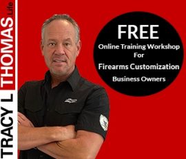 RevMarketing offers Firearms Customizer Business Owners Free Online Marketing Training. Call for more information at 888-827-5495 RevMarketing-Firearms-Customization