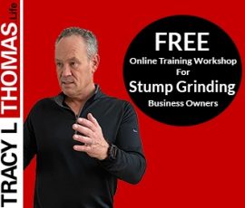 RevMarketing offers Stump Grinder Owners Free Online Marketing Training. Call for more information at 888-827-5495 RevMarketing-Stump-Grinding