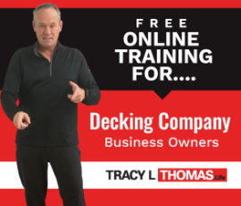 RevMarketing offers Decking Company Business Owners Free Online Marketing Training. Call for more information at 888-827-5495 RevMarketing_DeckingCompany