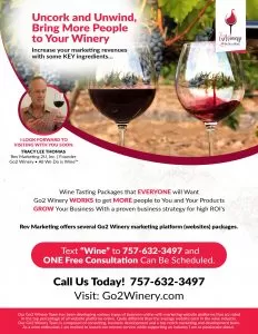 The Rev Marketing Team builds long lasting relationships with wineries while developing a marketing plan and strategies to enhance growth online and in communities around the country