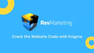 rev marketing logo with circles